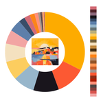 Colour wheel / palette