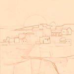 Sepia sketch