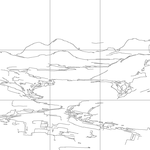 Line drawing with grid