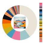 Colour wheel / palette