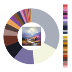 Colour wheel / palette