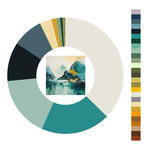 Colour wheel / palette