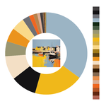 Colour wheel / palette