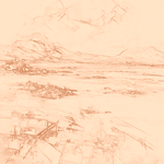 Sepia sketch