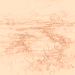 Sepia sketch