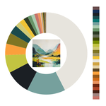 Colour wheel / palette