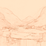 Sepia sketch