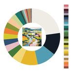 Colour wheel / palette