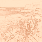 Sepia sketch