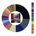 Colour wheel / palette