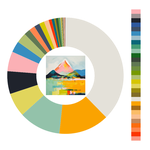 Colour wheel / palette