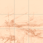 Sepia sketch with grid