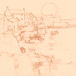 Sepia sketch