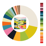 Colour wheel / palette