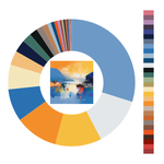 Colour wheel / palette