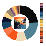 Colour wheel / palette