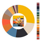 Colour wheel / palette