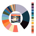 Colour wheel / palette