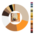 Colour wheel / palette