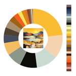 Colour wheel / palette