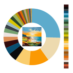 Colour wheel / palette