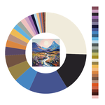 Colour wheel / palette