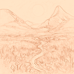 Sepia sketch