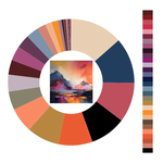 Colour wheel / palette