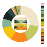 Colour wheel / palette