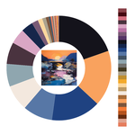 Colour wheel / palette