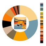 Colour wheel / palette