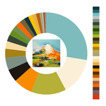 Colour wheel / palette