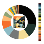 Colour wheel / palette