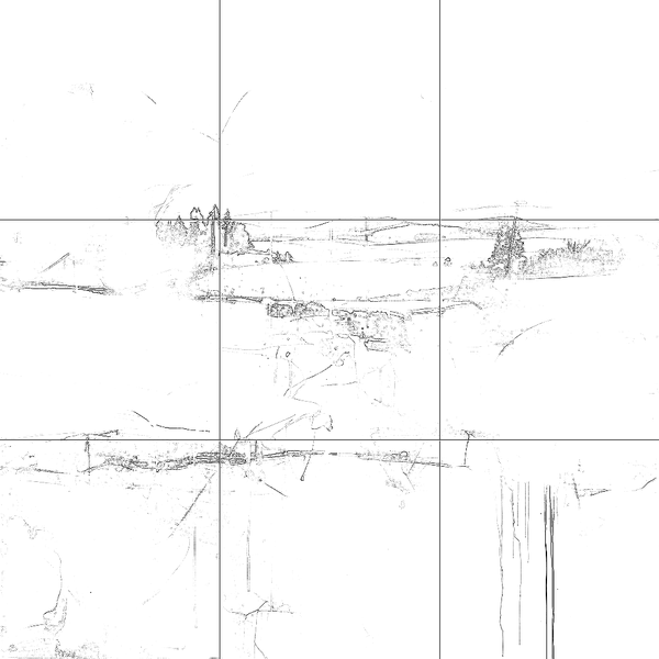 Sketch with grid