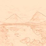 Sepia sketch