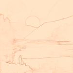 Sepia sketch