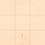 Sepia sketch with grid