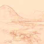 Sepia sketch