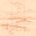 Sepia sketch with grid