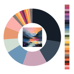 Colour wheel / palette