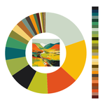 Colour wheel / palette