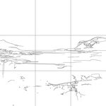 Line drawing with grid