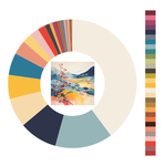 Colour wheel / palette