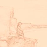 Sepia sketch