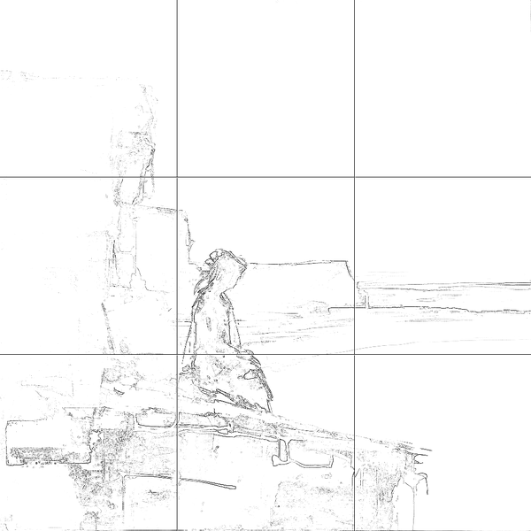 Sketch with grid