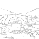 Line drawing with grid