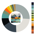 Colour wheel / palette