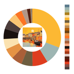 Colour wheel / palette