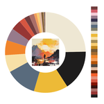 Colour wheel / palette