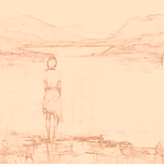 Sepia sketch